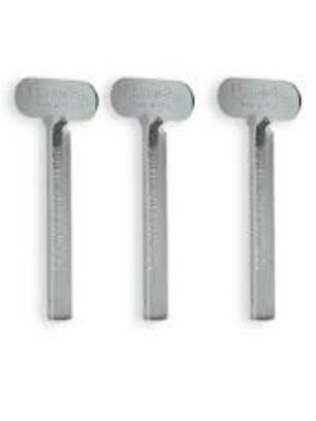Davids Toothpaste Metal Tube  Squeezer Pack of 3